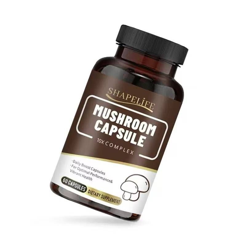 Shape Life Hericium Erinaceus Reishi Mushroom Capsule Daily Boost Vibrant Health Pills_voghion.com
