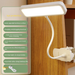 Student Desk Lamp - Phone Holder & USB Charger | Adjustable Clip Light | Eye-Protection Dormitory Study_voghion.com