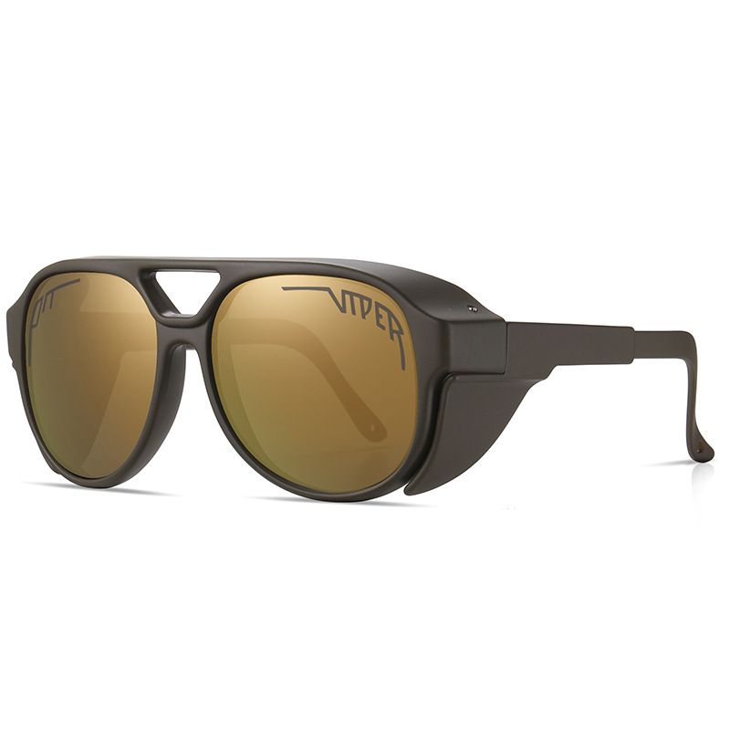 New Pit Punk Windproof Glasses Polarized Outdoor Sports Viper Riding Sunglasses_voghion.com