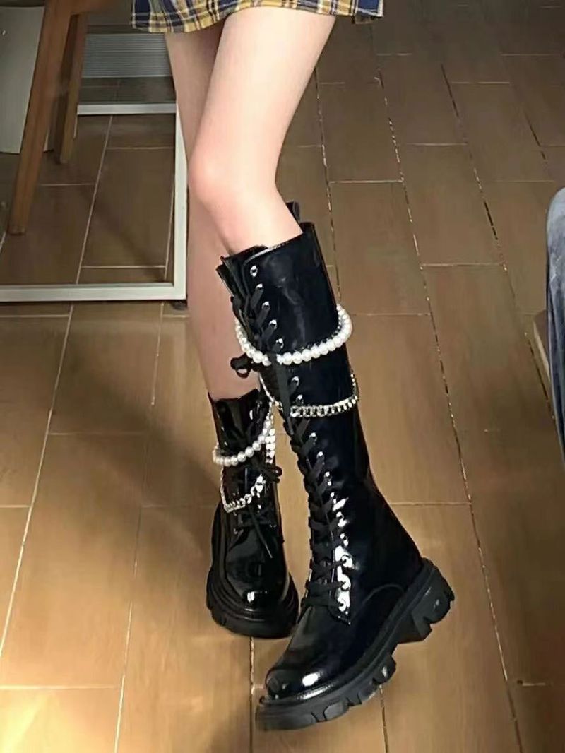 Huidong Martin For Women, Autumn And Winter Women's European Trendy Short Elegant French Style Ankle Boots, Long Boots_voghion.com