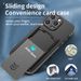 For Iphone 13 14 Pro Max Plus Business Man Sliding Card Key Holder Phone Case Cover_voghion.com