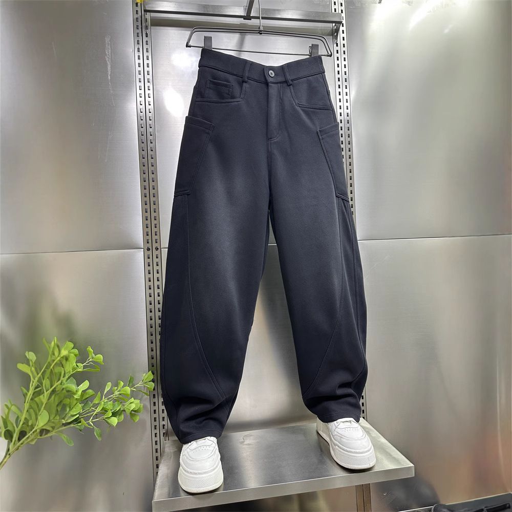 Cargo-Jogginghose für Herren mit mehreren Taschen – Relaxed Fit, gerades Bein, lässige Streetwear für den Alltag_voghion.com