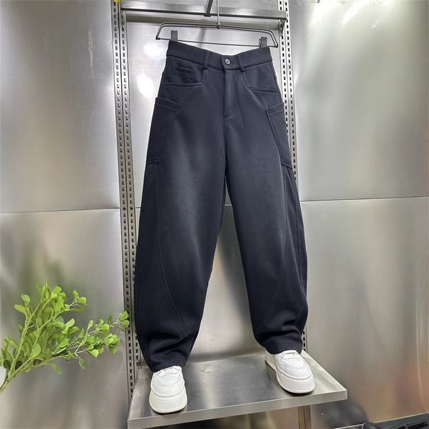 Cargo-Jogginghose für Herren mit mehreren Taschen – Relaxed Fit, gerades Bein, lässige Streetwear für den Alltag_voghion.com