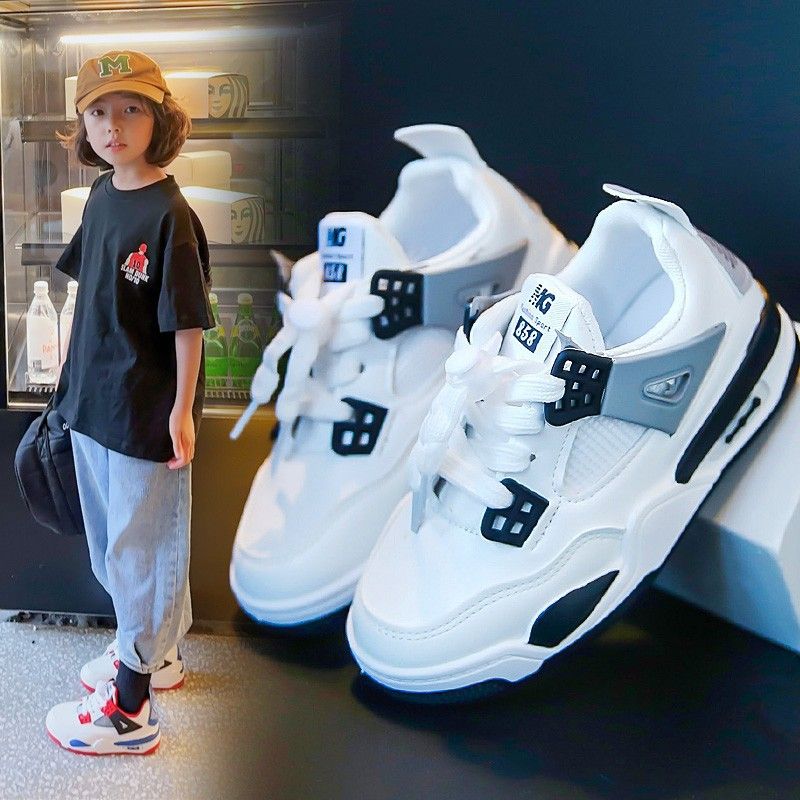 Big Name Children S Casual Shoes Autumn New Boys Sports Shoes Breathable Foreign Trade Girls Shoes Student Running Shoes_voghion.com