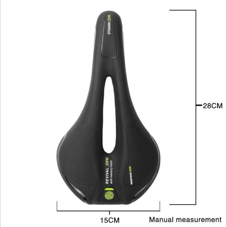 Thickened Hollow Shock Absorption Mountain Bike Cushion Big Butt Soft Comfortable Seat_voghion.com