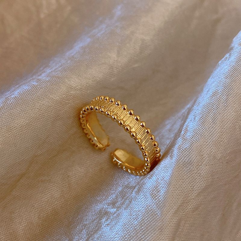 Gold Super Shiny Purple For Women, Niche Design, Vintage Brushed Palace Style, Light Luxury, High-end Feel, Index Finger_voghion.com