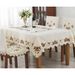 218 nappe brodée rurale de style européen profond, drapeau de table, housse de chaise, nappe de table basse, nappe_voghion.com