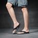 Men's Flip Flops With A High-end And Casual Feel, Summer Men's Thick Soft Sole, New Anti Slip EVA Beach Slider_voghion.com