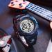 Multifunctional Waterproof Electronic Watch For Male Students Universal Chronograph Alarm Clock Glow-in-the-dark Test Watch_voghion.com