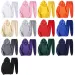 Men's Tracksuits Plain Fleece Sweatsuit Unisex Active Wear Men Two Piece Jogging Suits Wholesale Hoodie And Sweatpants_voghion.com