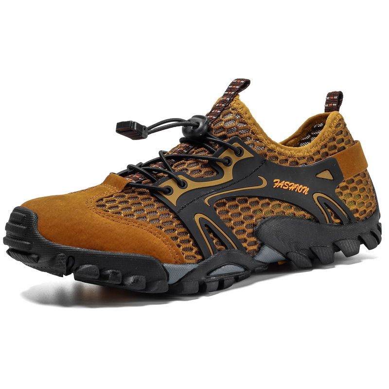 Rock climbing shoes men's mountaineering wading shoes mesh anti-slip water road amphibious shoes hiking shoes wading shoes_voghion.com
