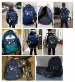 Rucksack für Grundschüler, Schulrucksack für Jungen, wasserdicht, mit Büchertasche, Lunchtasche und Federmäppchen_voghion.com