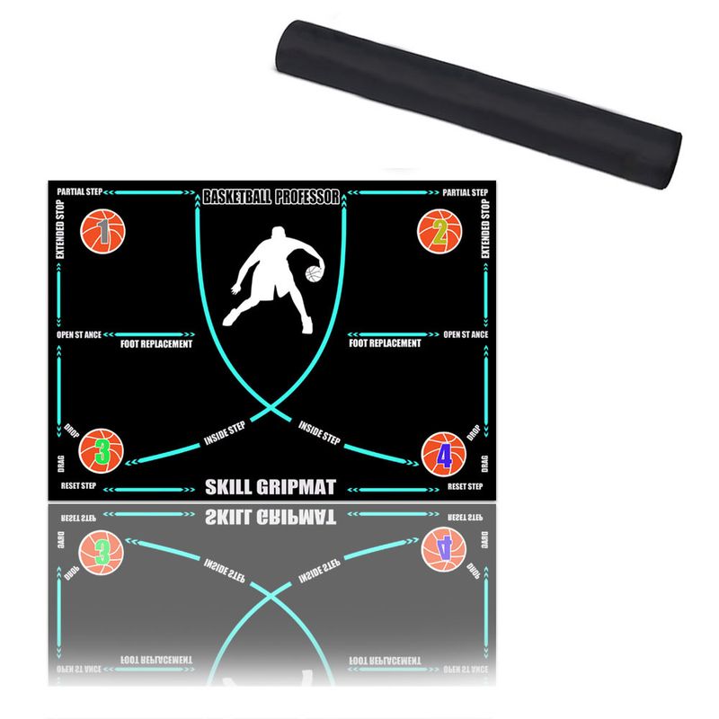 Basketball training mat footwork training mat non slip portable basketball training supplies_voghion.com