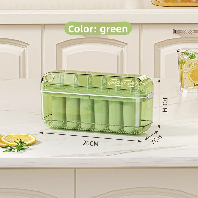 Ice Cream Mold Ice Cream Popsicle Popsicle Ice Cream Abrasive Food Grade Household Silicone Easy Demoulding Homemade Popsicle Box_voghion.com