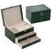 Multifunctional Jewelry Box Large Three Layer Lockable Leather Jewelry Storage Box Earring Jewelry Box Earring Storage Box_voghion.com
