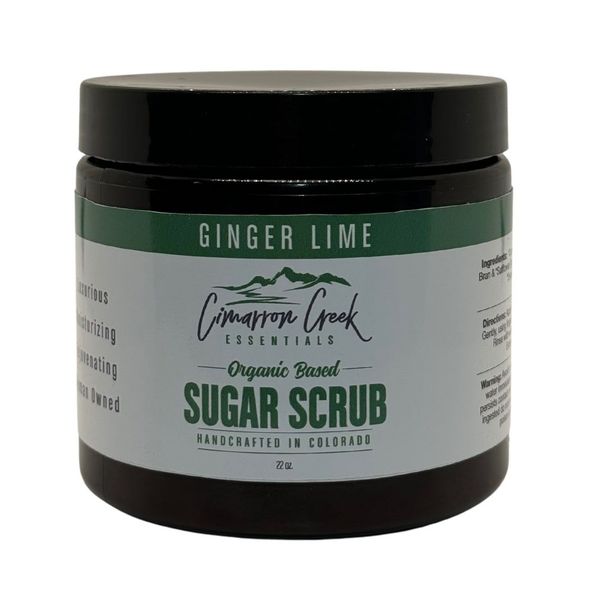 Ginger Lime Organic Sugar Scrub_voghion.com