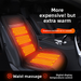 Graphene Heated Cushion Winter 12V Universal Car Seat Warmer Electric Plush Single Pad_voghion.com