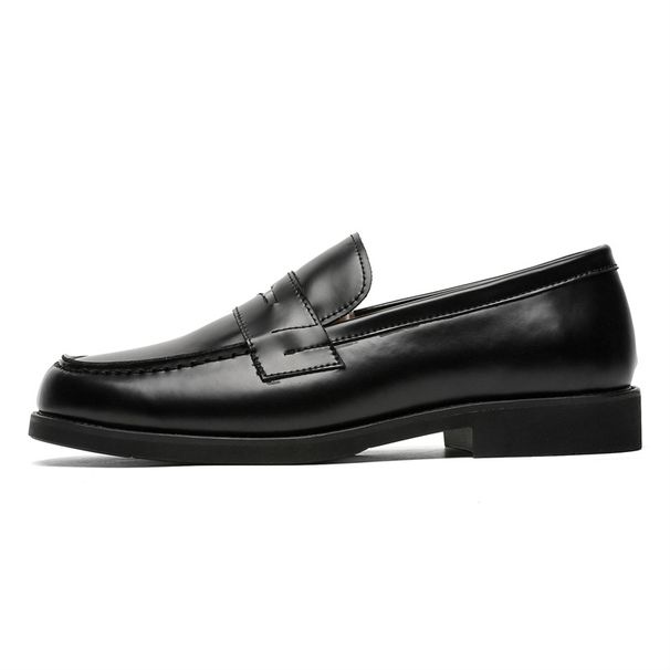 Step On Loafers Lazy Men's Business Casual Leather Shoes Autumn British Style High-end Formal Men 14532-J_voghion.com