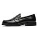 Step On Loafers Lazy Men's Business Casual Leather Shoes Autumn British Style High-end Formal Men 14532-J_voghion.com