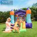 Piccolo trampolino domestico trampolino gonfiabile regalo per feste per bambini castello gonfiabile piccolo castello_voghion.com