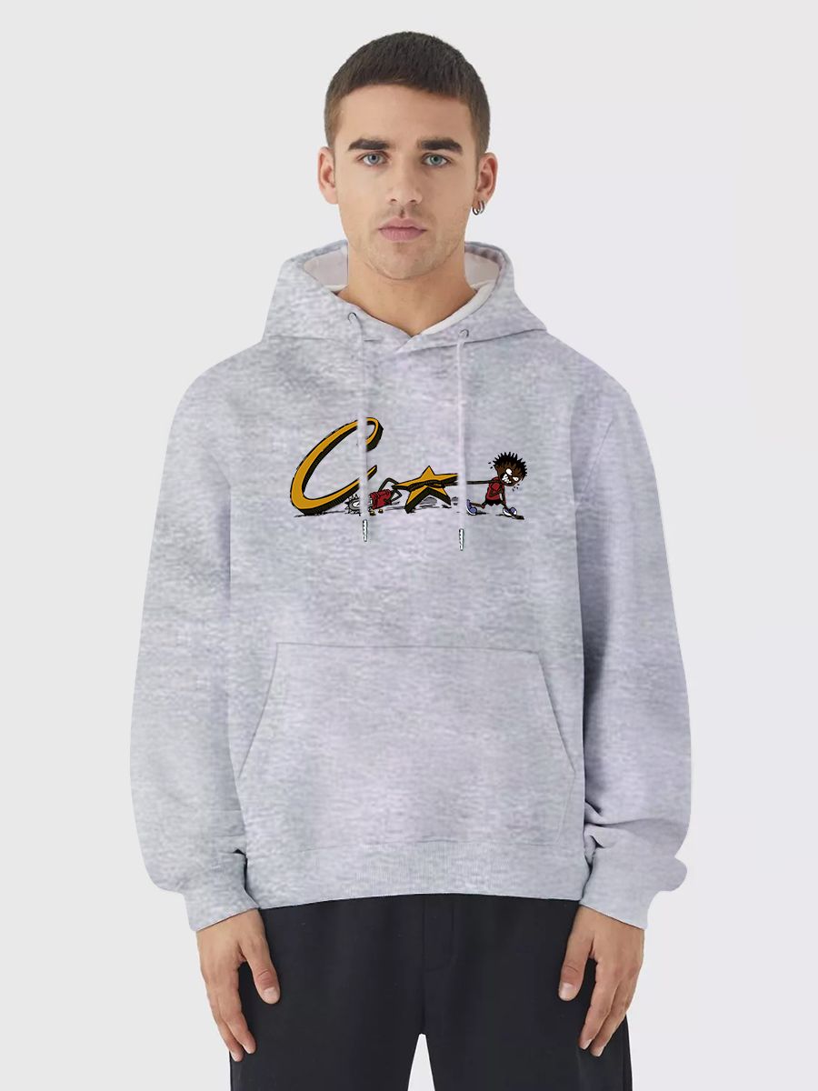 Pull ample à manches longues et col rond pour garçon, t-shirt tendance pour étudiant, style Hong Kong assorti_voghion.com