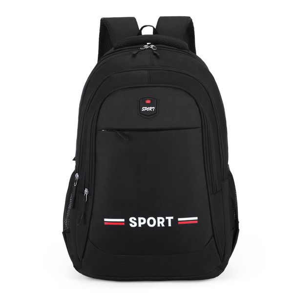 Backpack men's fashionable large capacity casual business travel computer bag trendy middle high school student backpack_voghion.com