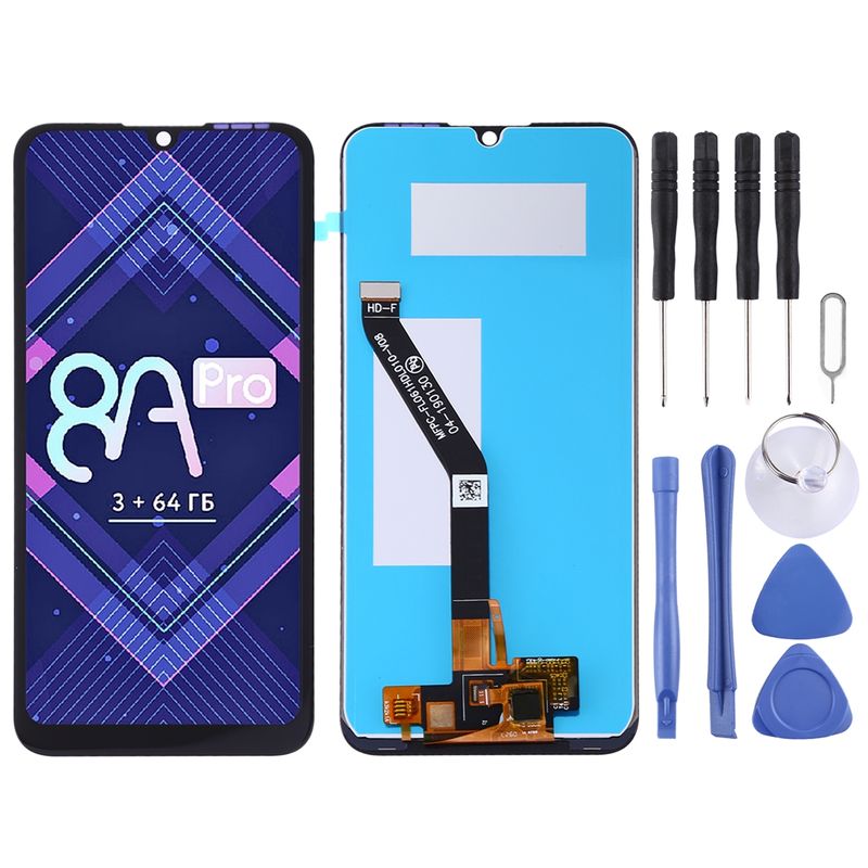 OEM LCD Screen For Huawei Honor 8A Pro With Digitizer Full Assembly (Black)_voghion.com