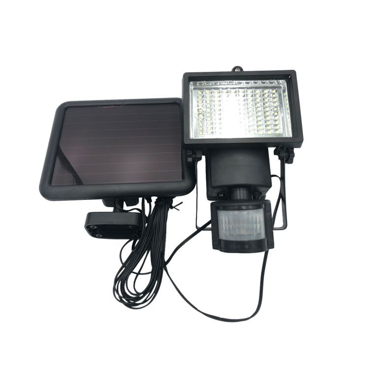 Solar Motion Sensor LED Flood Light – 60/100/120 LED Outdoor Security Light For Garden, Pathway, Driveway (Waterproof European Style)​_voghion.com