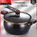 New Style Enamel Ceramic Micro Pressure Soup Household Multifunctional Large Capacity Stewing Cooking Boiling Pot_voghion.com