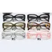 1set summer WOMen fashion Coating Sunglass +case antiglare Driving clear black Glassessport riding glass BEACH ladies_voghion.com
