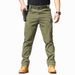 Pantaloni tattici - Pantaloni da combattimento mimetici elasticizzati per escursionismo all'aperto, campeggio e addestramento militare - Pantaloni cargo softshell impermeabili (colori multipli)_voghion.com