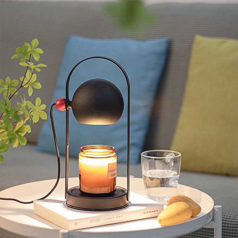 Light Luxury Bedroom Metal Aromatherapy, Adjustable Desk Decoration, Fragrance, Flameless Essential Oil Wax Melting_voghion.com
