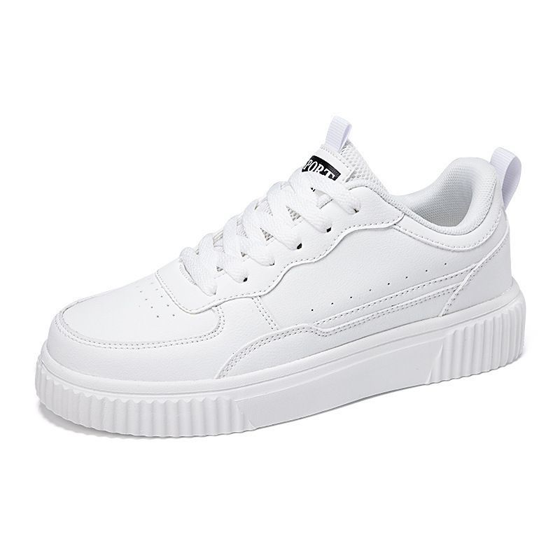 Paar Atmungsaktive Kleine Weiße Männliche Student Casual Sport Weibliche Plattform Board Schuhe_voghion.com