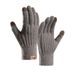 Winterwarme touchscreen wollen dubbel verdikte outdoor Arctic fleece voering gebreide handschoenen_voghion.com