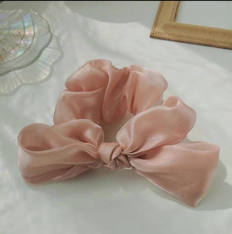 Gomas para el cabello con lazo grande, gomas elásticas para el cabello, cintas para el cabello, cuerdas para el cabello, accesorios florales para el cabello para mujeres y niñas_voghion.com