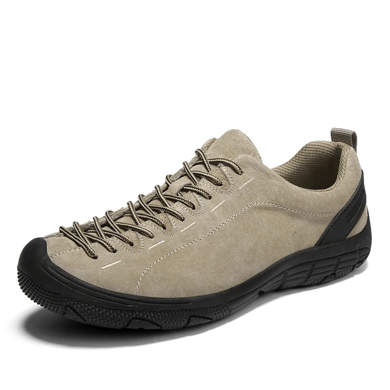 Echtes Leder Herrenschuhe Outdoor Rutschfeste Sneakers Atmungsaktiv Große Größe Freizeitschuhe Mode Flats Bootsschuhe Herren Halbschuhe_voghion.com