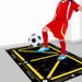 Football Training Mat - Non-Slip Diatomite Footwork Pad For Ball Control Drills (Indoor/Outdoor, Noise-Reducing, Home & Gym Use)_voghion.com