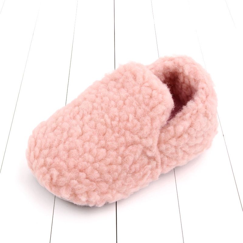 Scarpe da bambino autunno e inverno scarpe da bambino foderate in pile suola in gomma morbida antiscivolo scarpe da bambino scarpe di cotone scarpe da bambino all'ingrosso 2706_voghion.com