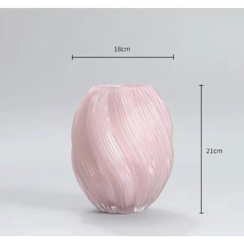 Mesa de comedor de lujo minimalista europea de estilo Ins, creativa, ligera, de alta gama, decoración para sala de estar, con flores hidropónicas._voghion.com