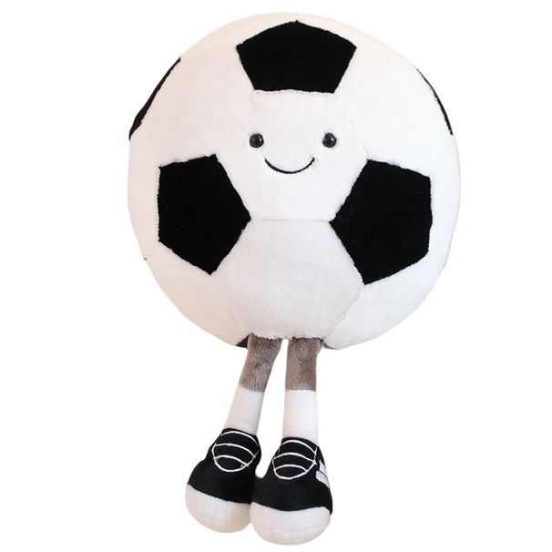 Cartone animato animale carino peluche giocattolo calcio e basket bambola bambino morbido e coccoloso giocattolo di peluche per neonati_voghion.com