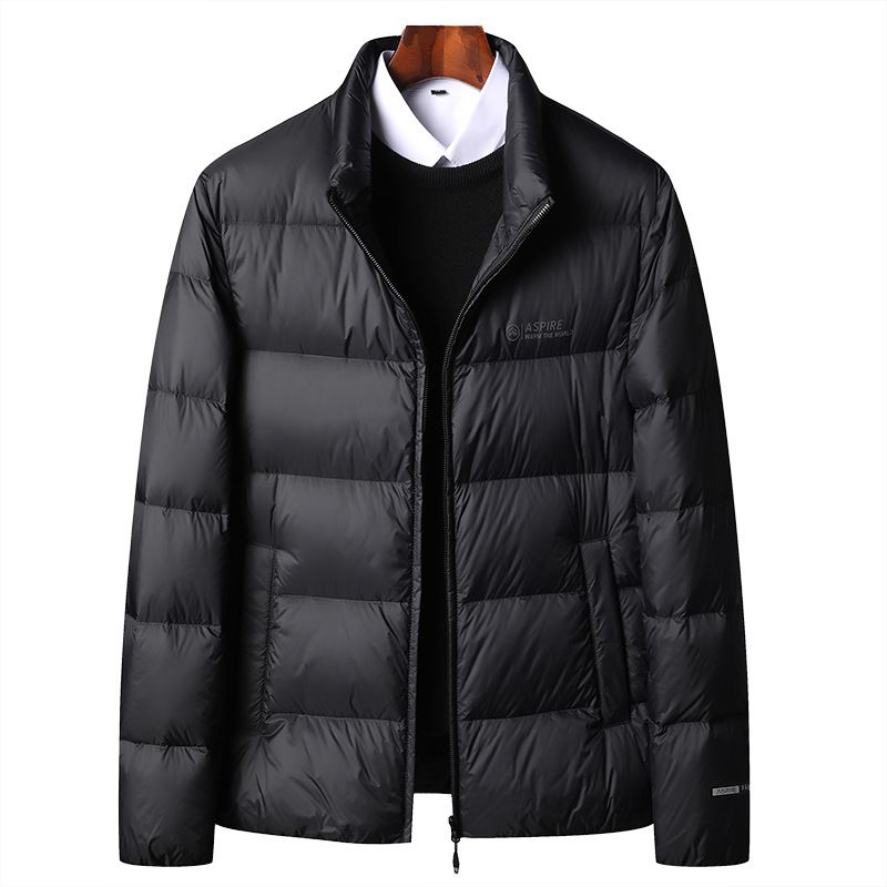 Tendance hiver nouvelle doudoune simple hommes épaissis d'âge moyen et les jeunes froid chaud tendance pain doudoune_voghion.com