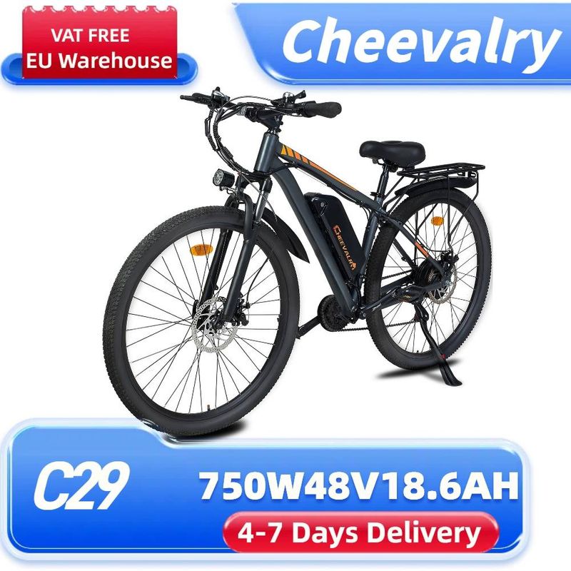 CHEEVALRY C29 elektriline maastikujalgratas 75OW 48V 18,6Ah elektrijalgratas 29 tolli E-MTB_voghion.com