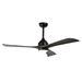 52' Ceiling Fan With Lights Remote Control,Quiet DC Motor 3 Blade Ceiling Fans 6 Speed Levels,Reversible Ceiling Fan, For Patio Living Room, Bedroom_voghion.com