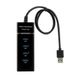HUB divisor USB 2.0 3.0 de 4 puertos HUB de alta velocidad Expansión múltiple de alta velocidad para PC de escritorio Adaptador para computadora portátil HUB USB 3.0_voghion.com