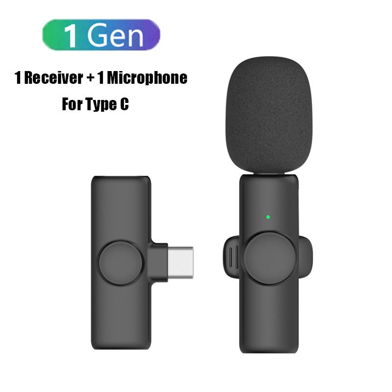 Lavalierrofon wireless profesional k11 pentru iPhone, iPad, Android, transmisie live, jocuri, înregistrare interviu, afaceri_voghion.com