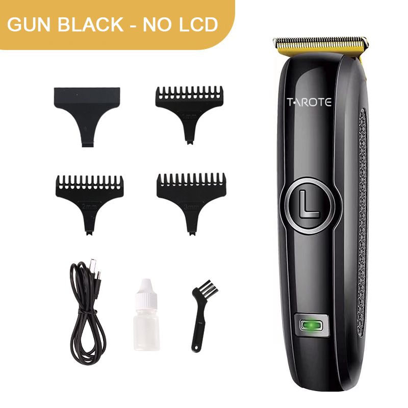 Newest Rechargeable Cordless Electric Clipper USB Charging LCD Display Trimmer Barber Hair Cut hine_voghion.com