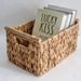 Creative New Style Instant Delivery Straw Miscellaneous Home Water Hyacinth Desktop Storage Woven Basket_voghion.com