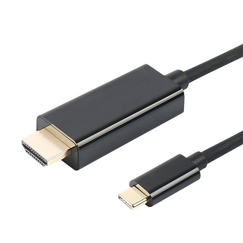 USB-C Type C USB 3.1 naar HDMI 4k 2k HDTV-kabel voor Galaxy S8 S8+, macbook, (6 ft)_voghion.com