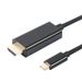 USB-C Type C USB 3.1 naar HDMI 4k 2k HDTV-kabel voor Galaxy S8 S8+, macbook, (6 ft)_voghion.com
