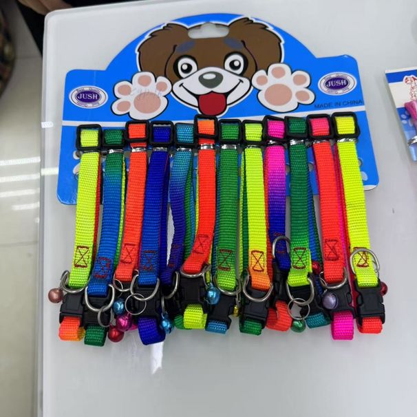 Collare riflettente per cani a forma di drago, anti-soffocamento, traspirante, comodo per l'addestramento e la corsa notturna_voghion.com